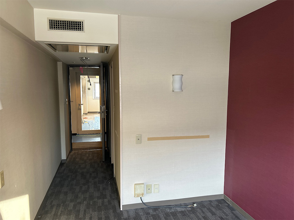 某ホテル 工事前