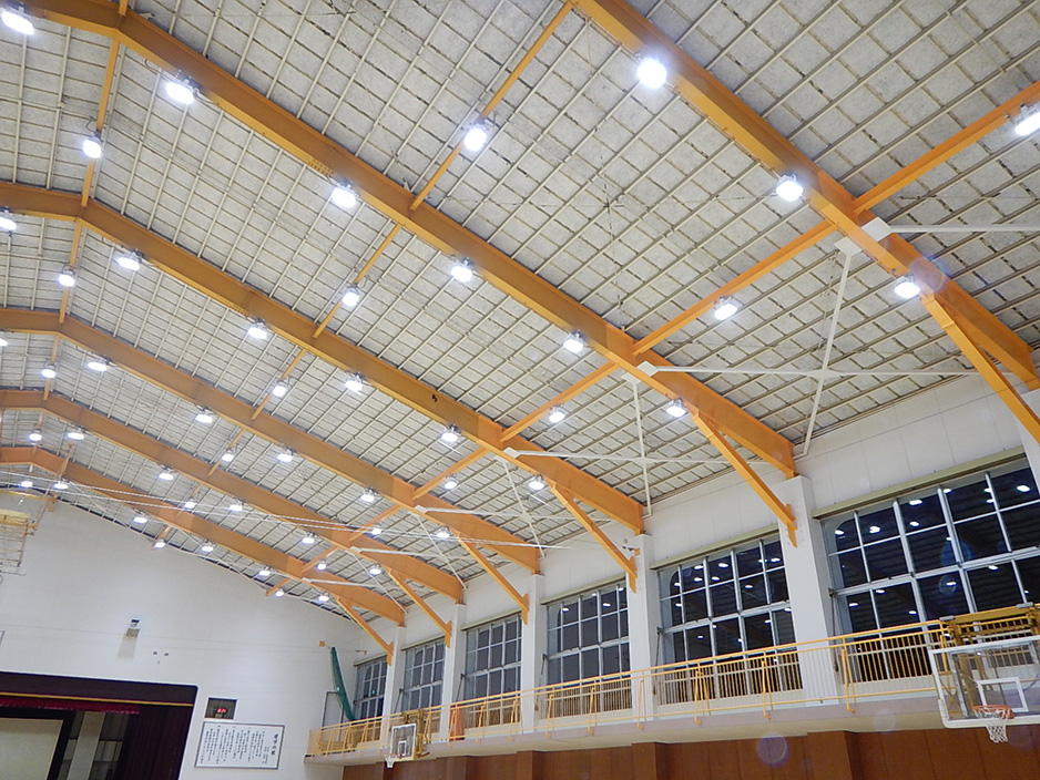 某高校　体育館 工事後